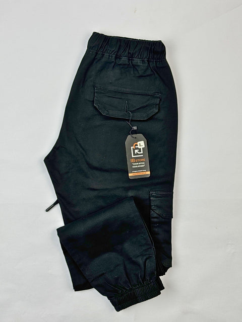 Cargo Trousers Black