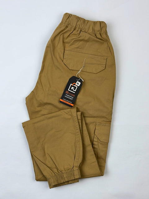 Cargo Trousers Beige